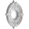 Ekena Millwork Attica Thermoformed PVC Ceiling Medallion Fits Canopies up to 5-in., Aged Copper CMP13ATCAC - alternate 2